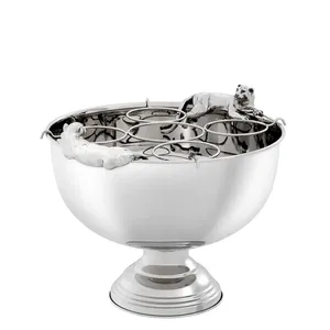 Hielera de Aluminio Ecológica Hecha a Mano de Lujo, Moderna, para Servir Cócteles y Vino, con Acabado Brillante, Zahid Exports - Product Image 1