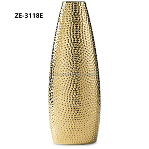 Vase à fleurs en fer artisanal de luxe, design côtier, décoration élégante pour hôtels, restaurants, Zahid Exports, grossiste - Product Image 4