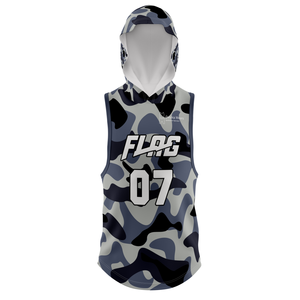 Maillots de football américain imprimés par transfert de chaleur 7v7 personnalisés en usine OEM respirants évacuant l'humidité grande taille à séchage rapide - Product Image 2