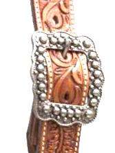 Venta al por mayor de cuero de primera calidad Horse Show Halter con hebilla de plata tallada a mano al mejor precio - Product Image 6