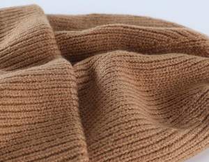 Gorro de Punto al por Mayor OEM con Textura Moderna, Tejido Elástico Suave y Uso Cómodo, Adecuado para Moda Urbana - Product Image 4