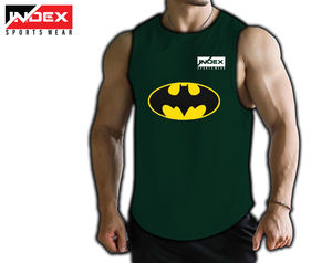 Vente en Gros de Vêtements de Sport Débardeurs pour Hommes Débardeurs de Gymnastique sur Mesure avec des Conceptions Personnalisées - Product Image 4