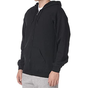 Vente en gros de nouveaux vêtements de sport Slim Fit personnalisés de haute qualité pour hommes sweat à capuche de base en polaire à fermeture éclair - Product Image 4