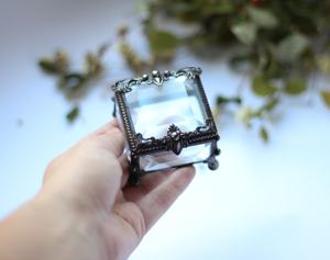 <b>Antique</b> Jewelry Boxes Wholesale Luxury Unique Ring Necklace Pendant Bracelet <b>Jewellery</b> Ring <b>Box</b> For Engagement Glass Metal <b>Box</b> - Product Image 6