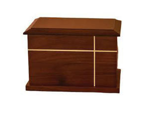 โกศไม้คุณภาพสูงสำหรับงานศพผู้ใหญ่และการฝังศพ ทำด้วยมือ พร้อมโลโก้สั่งทำ ราคาประหยัด - Product Image 3