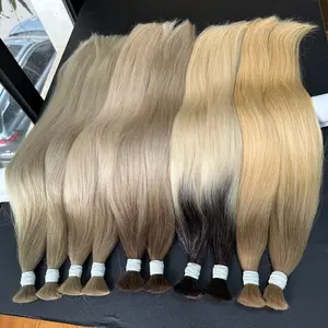 Новый продукт OMBRE цветовые оттенки европейские тона необработанные натуральные прямые лучшие русские человеческие волосы для наращивания
