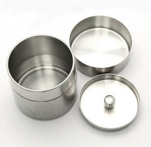 BLANCHE - Boîte à eau en acier inoxydable de qualité supérieure personnalisée pour matcha, café et aliments, modèle P9-06, Japon - Product Image 5