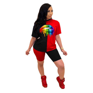 Ropa de tela transpirable de 2 piezas de alta calidad, sudadera plisada, conjunto corto de lujo para mujer de ELSON SPORTS - Product Image 4