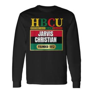 Maglietta promozionale a maniche lunghe Jarvis Christian JCU HBC Graphic - Product Image 1