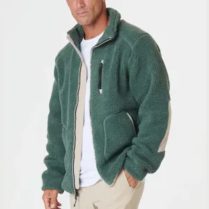 Custom Warm Fleece Jacket Winter Jacket Cozy Fleece Outer Layer Sports Jacket