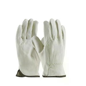 ถุงมือทำงานหนังวัวคุณภาพสูงป้องกันมือสวมใส่สบายพร้อมฟังก์ชันป้องกันการบาดและป้องกันการกระแทก - Product Image 1
