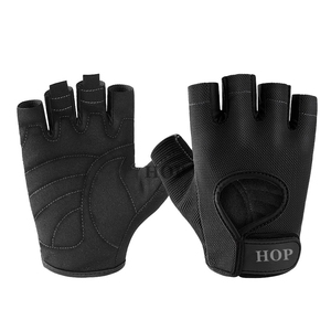 Gants de musculation en cuir pour hommes, respirants, avec dos en mesh, pour l'entraînement, la musculation, la salle de sport, design personnalisé - Product Image 5
