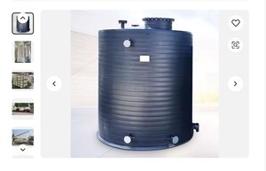 ถัง HDPE ไม่มีตะเข็บทนต่อสารเคมีถังเก็บของเหลวพลาสติกผสม HCl - Product Image 3