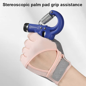 Guantes transpirables de entrenamiento de medio dedo para gimnasio logotipo personalizado Spandex Unisex ciclismo carreras deportes guantes OEM ODM servicio personalizado - Product Image 6