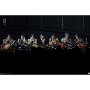 โปสเตอร์วง BTS รุ่น Map of the Soul 7 ดีไซน์ทันสมัย ทำจากกระดาษ สำหรับติดผนัง - Product Image 1