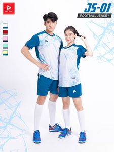 Conjuntos de Camisetas de Fútbol de Lujo Unisex, 100% Poliéster, Impresión por Transferencia de Calor, Logotipo Personalizado, Colores Personalizados, Just Play 20 - Product Image 4