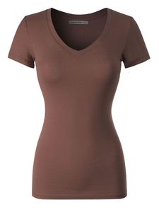 เสื้อยืดคอกลมแขนสั้นคุณภาพสูงสำหรับผู้หญิงเสื้อยืดธรรมดาป้องกันการเกิดขน - Product Image 4