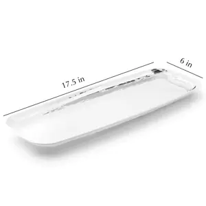 Plateau en métal de luxe fait à la main, plateau en métal de designer artisanal, plateau en métal de présentation, motifs floraux anciens plaqués, sûr, Zahid Exports - Product Image 2