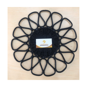 แผ่นหวายติดผนังตกแต่ง-แผ่นสานมือ ECO สำหรับบ้านหรือร้านกาแฟแผ่นฟางชาร์จธรรมชาติ - Product Image 1