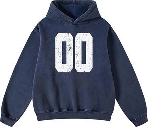 Sweat à capuche pour homme de haute qualité, 100% coton, respirant, écologique, polaire, coupe ample, coupe-vent, hiver, 450g - Product Image 1