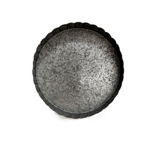 Grossiste Plateau de service en métal galvanisé avec poignée de forme rectangulaire pour la maison et l'hôtel Plateau de service de table - Product Image 2