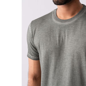 Logo personnalisé T-shirt d'entraînement de coupe régulière T-Shirt à demi-manches en maille à séchage rapide T-Shirt Hip Hop Streetwear pour hommes - Product Image 5