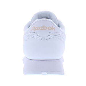 Reebok หนังคลาสสิก GS หญิงรองเท้าสี: สีขาว/ขาว/พีช100% ของแท้ - Product Image 4