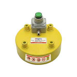 Électroaimant robuste à commande manuelle pour lignes de traitement de l'acier avec 4 points de fixation M12 - Product Image 1