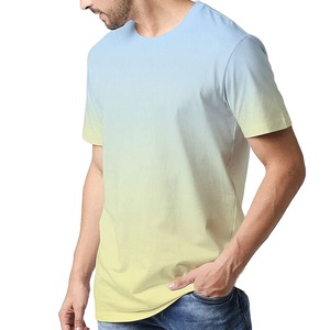 T-shirts personnalisés pour hommes de haute qualité en gros, 100 % coton, impression numérique, respirants, séchage rapide, manches courtes, été 2026 - Product Image 1