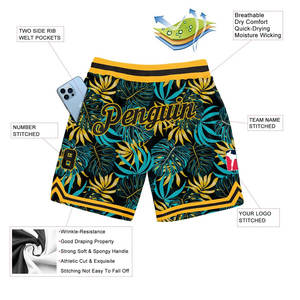 Shorts de basket-ball en tissu mesh léger et à séchage rapide pour le sport, shorts de basket-ball confortables pour tous les jours, coupe décontractée - Product Image 2