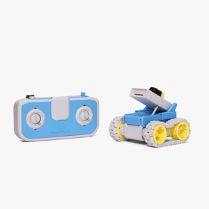 Mini Tanque RC CyberBrick Eléctrico Listo para Usar con Baterías Incluidas para Aventuras en Interiores/Exteriores Edades 8-13 - Product Image 3