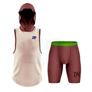 Professional 7v7 <b>Compression</b> Uniform Set Made 100% Polyester Lightweight Breathable Durable Quick Dry Customizable Team Logos - Product Image 1