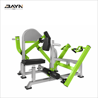 BN Multi-scene Seated Row Builder, Machine à tractions dorsales à charge libre, Équipement de renforcement dorsal pour salle de sport et centre de fitness communautaire