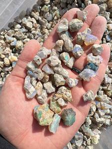 หินโอปอลแบบหยาบของเอธิโอเปียหินคริสตัลดิบธรรมชาติสำหรับทำเครื่องประดับอัญมณีหลากสีช่วยดับไฟและใช้ในการสะสม - Product Image 3