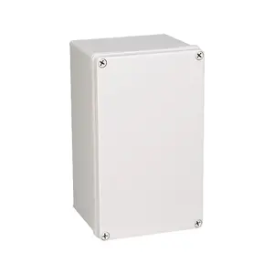 ABS Gray Waterproof Plastic ABS Box Electronic Instrument Case Electrical Project Outdoor Junction Box