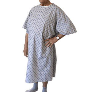 Ensemble d'uniformes médicaux unisexes respirants en spandex non tissé, vêtements médicaux en tissu de coton, uniforme de patient pour l'hôpital - Product Image 4