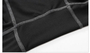 Pantalon de jogging de compression déchiré style décontracté pour hommes Leggings skinny élastiques 100% coton séchage rapide pour les entraînements de fitness et de gymnastique - Product Image 3