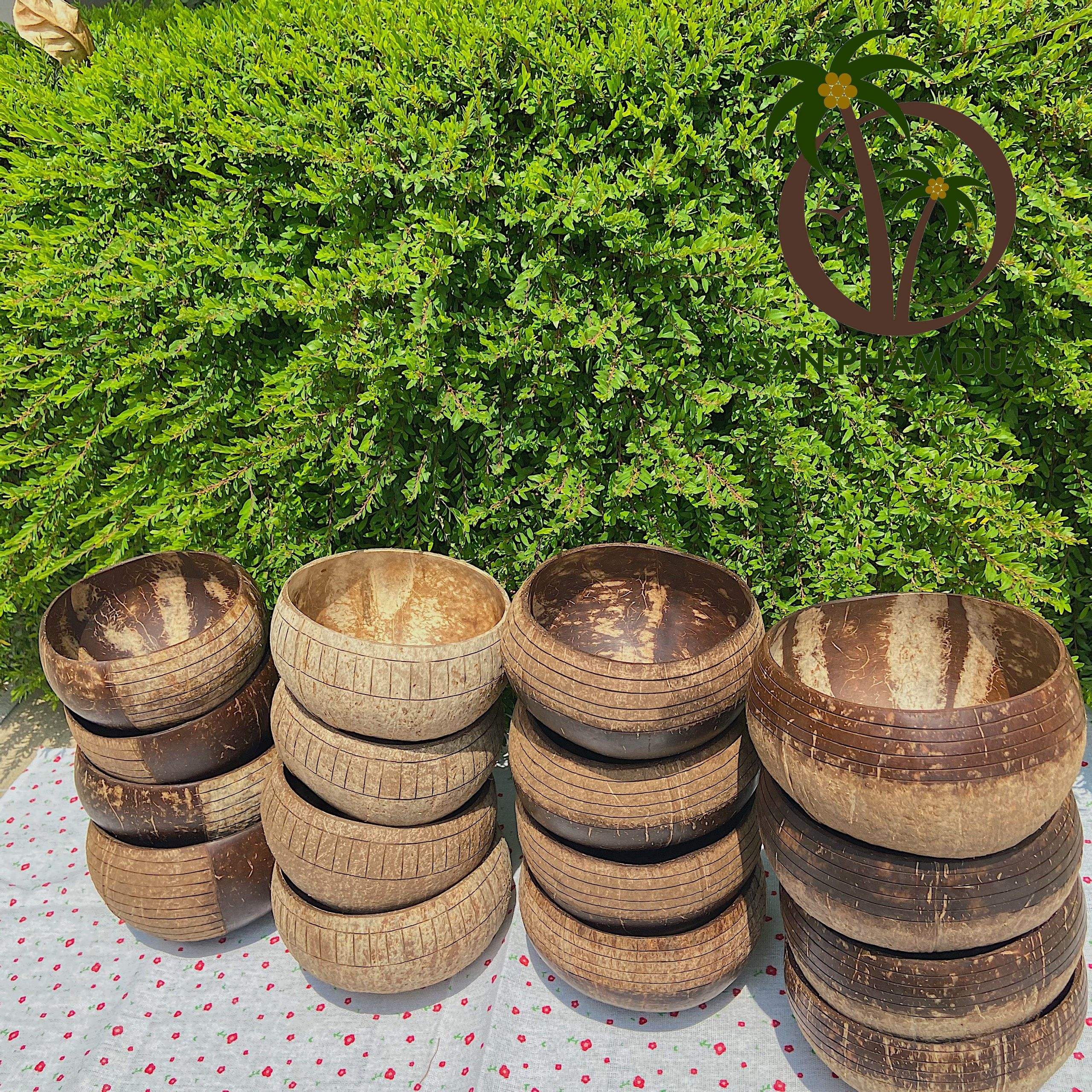 natural color of coconut shell