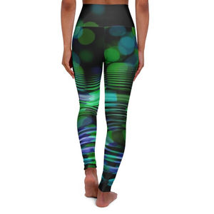 Impression par sublimation personnalisée, vêtements de yoga, leggings d'entraînement, pantalons de sport de compression avec lifting des fesses, scrunch, conception de service OEM pour femmes - Product Image 2