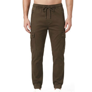 Trendy <b>Men</b> Lightweight Straight <b>Cargo</b> Track Pants Multiple Utility Pockets Relaxed <b>Jogger</b> Fit Casual Training Quick Dry - Product Image 1