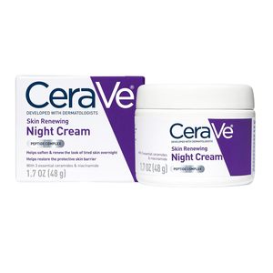 Mejor Precio <span class=keywords><strong>Crema</strong></span> de Noche <span class=keywords><strong>CeraVe</strong></span>, Humectante Facial, Cuidado de la Piel para Piel Seca, 1.7oz |   <span class=keywords><strong>Crema</strong></span> Hidratante Facial Renovadora de la Piel con Ácido Hialurónico - Product Image 1