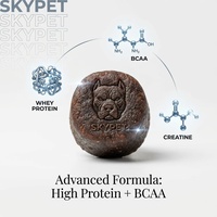 Friandises à mâcher molles pour chiens à marque privée, soutien musculaire, gain de poids hypercalorique pour Pitbull K9, supplément de performance canine, masse musculaire