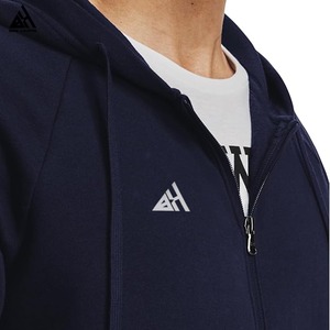 Sudaderas con capucha de moda para hombre, sudaderas con cremallera completa de manga larga holgadas de diseño personalizado para hombre - Product Image 5