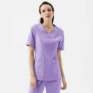 Tenues d'infirmière de qualité supérieure pour femmes, ensembles de blouses médicales pour médecins et infirmières, tenue d'hôpital en toile durable - Product Image 3