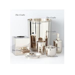 Ensemble de salle de bain couleur argent en acier inoxydable Taille et forme personnalisées Accessoires de salle de bain et de cuisine Ensemble de bain - Product Image 2