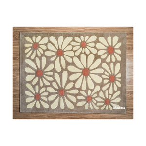 Handmade Tufted Blossom Rug 120 X 180 cm Soft Thick Area Carpet Modern Floral Design Floor <b>Mat</b> for Living Room Home Decor - Product Image 1
