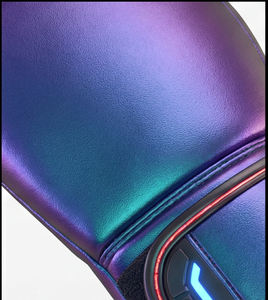 PRORING - Conjunto de Equipo de Protección de Boxeo de Cuero Premium, Zapatos de Boxeo de Malla y Guantes de Sparring Iridiscentes - Product Image 4