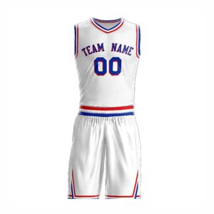 Ensembles d'uniformes de basket-ball nouveau design pour hommes Shorts en maille respirante avec maillots brodés cousus Chemises à sublimation - Product Image 4