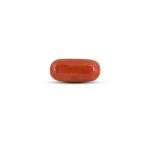 4.15 Carat Red Coral Beads with Moonstone Labradorite Amethyst Pink White Gemstones Polished Lab Created <b>Drop</b> Shape Flat <b>Back</b> - Product Image 1