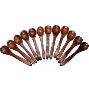 ช้อนไม้แกะสลักแบบกำหนดเองสำหรับงานแต่งงานวันเกิดงานปาร์ตี้ตกแต่งห้องครัว - Product Image 1